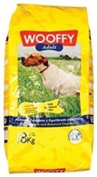 Adult Extra 18kg Ξηρά Τροφή για Ενήλικους Σκύλους με Κρέας και Ρύζι Wooffy