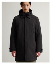 Stretch Μπουφάν Μαύρο Woolrich