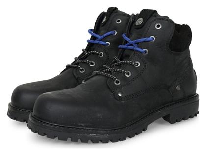 Δερμάτινα Μαύρα Ανδρικά Αρβυλάκια Wrangler