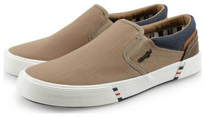 Monument Πάνινα Ανδρικά Slip-On Μπεζ Wrangler