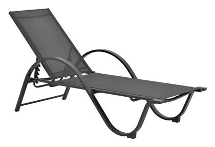 Ξαπλώστρα Αλουμινίου Attain Γκρι 200x62x35εκ. Pakketo