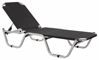 Ξαπλώστρα Διπλή Αλουμινίου με Μαξιλάρι 190x60x30εκ. HomeMarkt