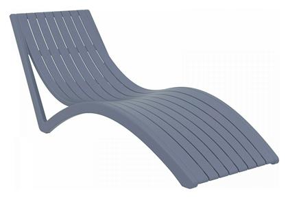 Ξαπλώστρα Πλαστική Σλιμ 180x70x72εκ. Zita Plus