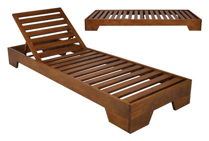 Ξαπλώστρα Ξύλινη Verano 213x74x22εκ. Woodwell