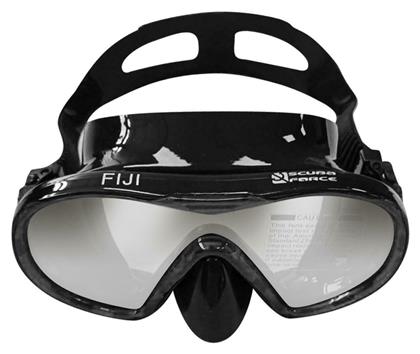 Μάσκα Θαλάσσης Σιλικόνης Fiji Black XDive