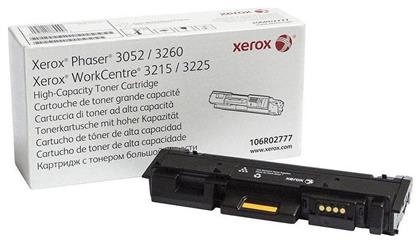 106R02777 Γνήσιο Toner Laser Εκτυπωτή Μαύρο High Capacity 3000 Σελίδων Xerox
