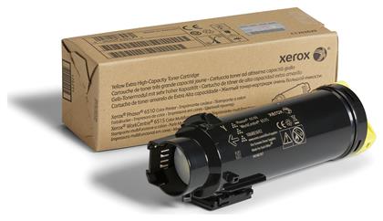 106R03692 Γνήσιο Toner Laser Εκτυπωτή Κίτρινο High Capacity 4300 Σελίδων Xerox