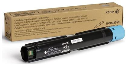106R03748 Γνήσιο Toner Laser Εκτυπωτή Κυανό High Capacity 5000 Σελίδων Xerox