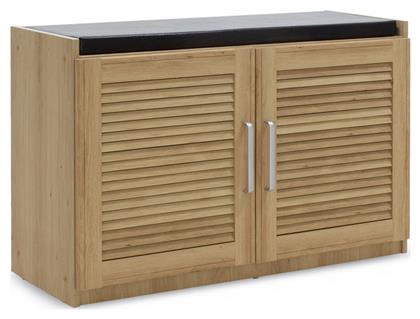 Ξύλινη Crispy με 3 Ράφια 94x34.5x60cm - Pakketo