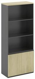 Ντουλάπα Γραφείου Ξύλινη Project 80x40x200cm - Woodwell