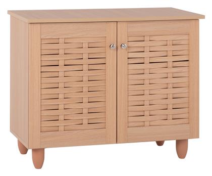 Ξύλινη Παπουτσοθήκη Cassiope με 3 Ράφια Μπεζ Μ77xΠ34xΥ63.5cm - HomeMarkt από το Designdrops