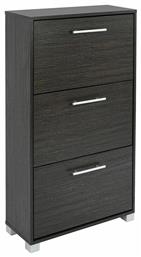 Ξύλινη Παπουτσοθήκη Davina με 3 Ράφια 62x24x110cm - HomeMarkt
