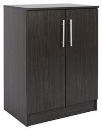 Ξύλινη Παπουτσοθήκη Emerie με 3 Ράφια Zebrano 60x40.5x80cm - HomeMarkt