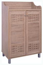 Ξύλινη Παπουτσοθήκη Kailena με 5 Ράφια Sonoma 77x40.5x122cm - HomeMarkt