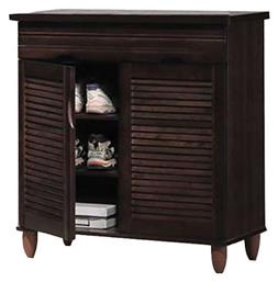 Ξύλινη Παπουτσοθήκη με 2 Ράφια 78x38x83cm - Zita Plus