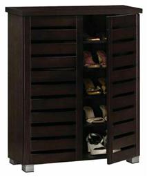 Ξύλινη Παπουτσοθήκη με 5 Ράφια Wenge 77x34x98cm - Woodwell