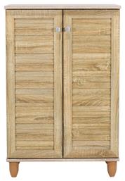 Ξύλινη Παπουτσοθήκη Santo με 4 Ράφια 60x34.5x91.5cm - Pakketo