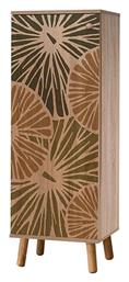 Ξύλινη Παπουτσοθήκη Soho Sonoma 50x38x135cm - Megapap