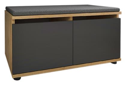 Ξύλινη Παπουτσοθήκη Twain με 1 Ράφι 80x35x42cm - Megapap