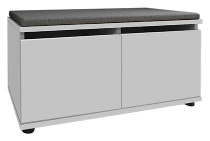 Ξύλινη Παπουτσοθήκη Twain με 1 Ράφι 80x35x42cm - Megapap