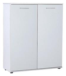 Ξύλινη Παπουτσοθήκη Ultra με 6 Ράφια Λευκή 91x35x108cm - Megapap