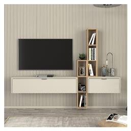 Ξύλινο Edgar Sandstone - Sepet Oak 198.4x29.6x148.5εκ. GP042-0311,1 - Megapap