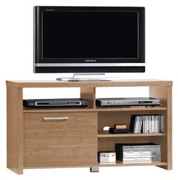 Ξύλινο Έπιπλο Τηλεόρασης Analog Sonoma Μ110xΠ45xΥ63cm - Woodwell
