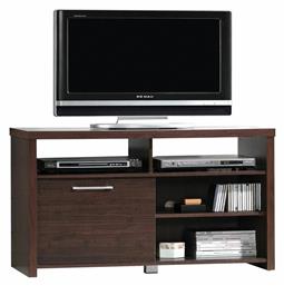 Ξύλινο Έπιπλο Τηλεόρασης Analog Wenge Μ110xΠ45xΥ63cm - Woodwell