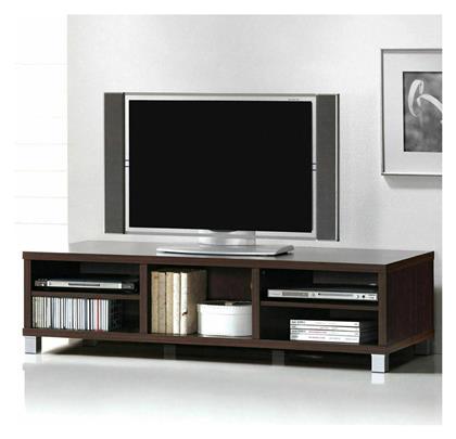 Ξύλινο Έπιπλο Τηλεόρασης Analog Wenge Μ150xΠ59xΥ41cm - Woodwell
