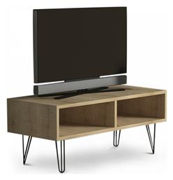 Ξύλινο Έπιπλο Τηλεόρασης Fiona Δρυς Μ90xΠ30xΥ40cm - Megapap