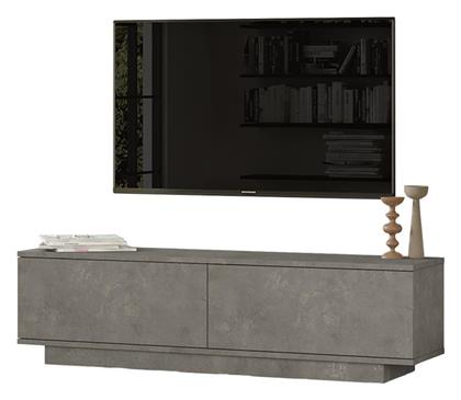 Ξύλινο Έπιπλο Τηλεόρασης Γκρι Μ140xΠ35.5xΥ38cm - Pakketo