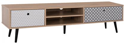 Ξύλινο Έπιπλο Τηλεόρασης Hattie Μ150xΠ40xΥ40cm - HomeMarkt