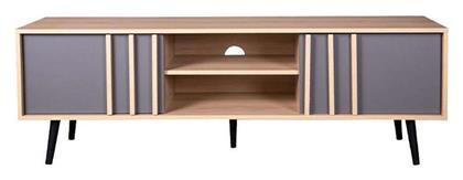 Ξύλινο Έπιπλο Τηλεόρασης Industry Sonoma / Grey Μ150xΠ39.5xΥ50cm - Fylliana