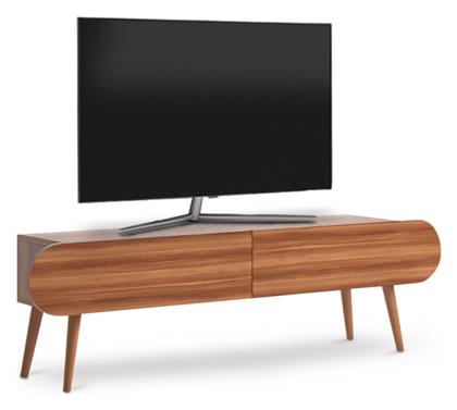 Ξύλινο Έπιπλο Τηλεόρασης Lotus Καρυδί Μ120xΠ30xΥ40cm - Megapap