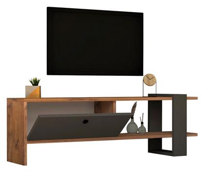 Ξύλινο Henriette Καρυδί / Ανθρακί 120x25x36.8εκ. HM9436.01 - HomeMarkt