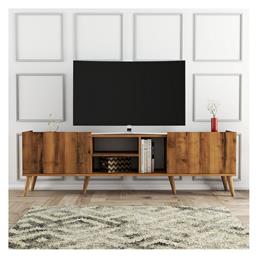 Ξύλινο Καφέ 52x34x180εκ. Aithrio