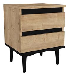 Ξύλινο Κομοδίνο Abbot 40x35x50.6cm - ArteLibre