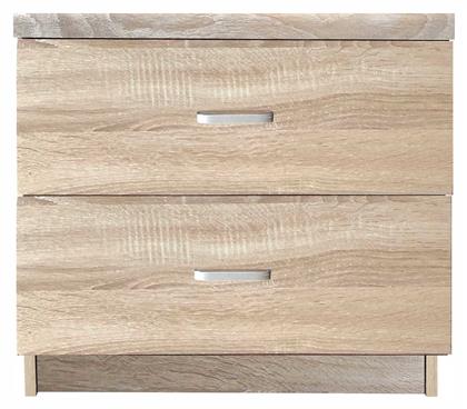 Ξύλινο Κομοδίνο Decon 40x40x45cm - Woodwell