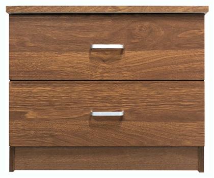 Ξύλινο Κομοδίνο Decon 40x40x45cm - Woodwell
