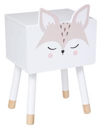 Ξύλινο Κομοδίνο Fox 34x26.5x53cm - Atmosphera