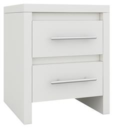Ξύλινο Κομοδίνο Kennel Λευκό 47x39x57cm - Woodwell