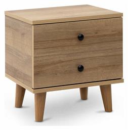 Ξύλινο Κομοδίνο Luce Sonoma 45x35x47cm - Megapap