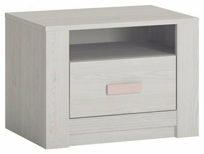 Ξύλινο Κομοδίνο Marzipan 53x41x40cm - Polihome