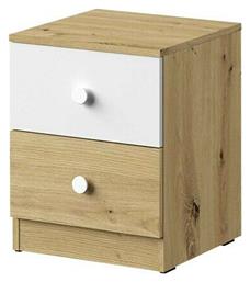 Ξύλινο Κομοδίνο Nero 09 40x40x50cm - Polihome
