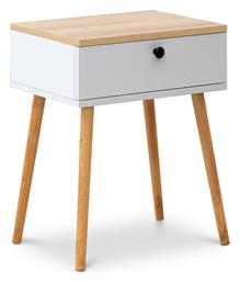 Ξύλινο Κομοδίνο Pauline 45x35x61cm - Megapap