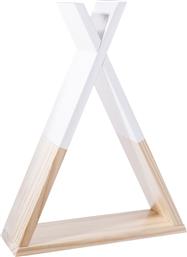 Παιδικό Ράφι Ξύλινο Ράφι Tipi Μπεζ 34x9.5x53εκ. Newborn