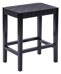 Ξύλινο Σκαμπό Εξωτερικού Χώρου Ridley Μαύρο 51x34x61.5εκ. Pakketo