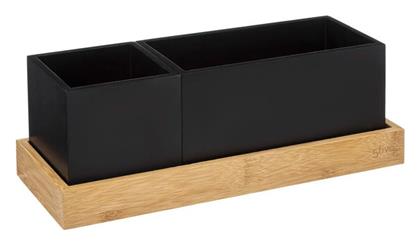 Ξύλινος Οργανωτής Γραφείου σε Μαύρο Χρώμα 10.4x10.9x29εκ. 1τμχ - 5Five