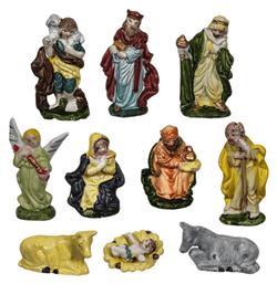 Χριστουγεννιάτικη Φιγούρα Φάτνης Ύψους 8εκ. 10τμχ XMASfest