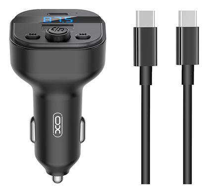 FM Transmitter Αυτοκινήτου BCC18 + Type-C Σετ με Bluetooth / Type-C XO